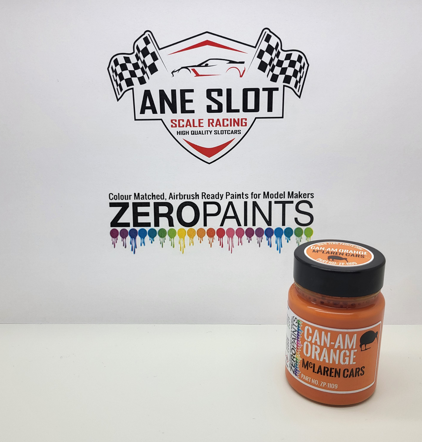 Zeropaints ZP-1109 - Can Am Mclaren Orange
