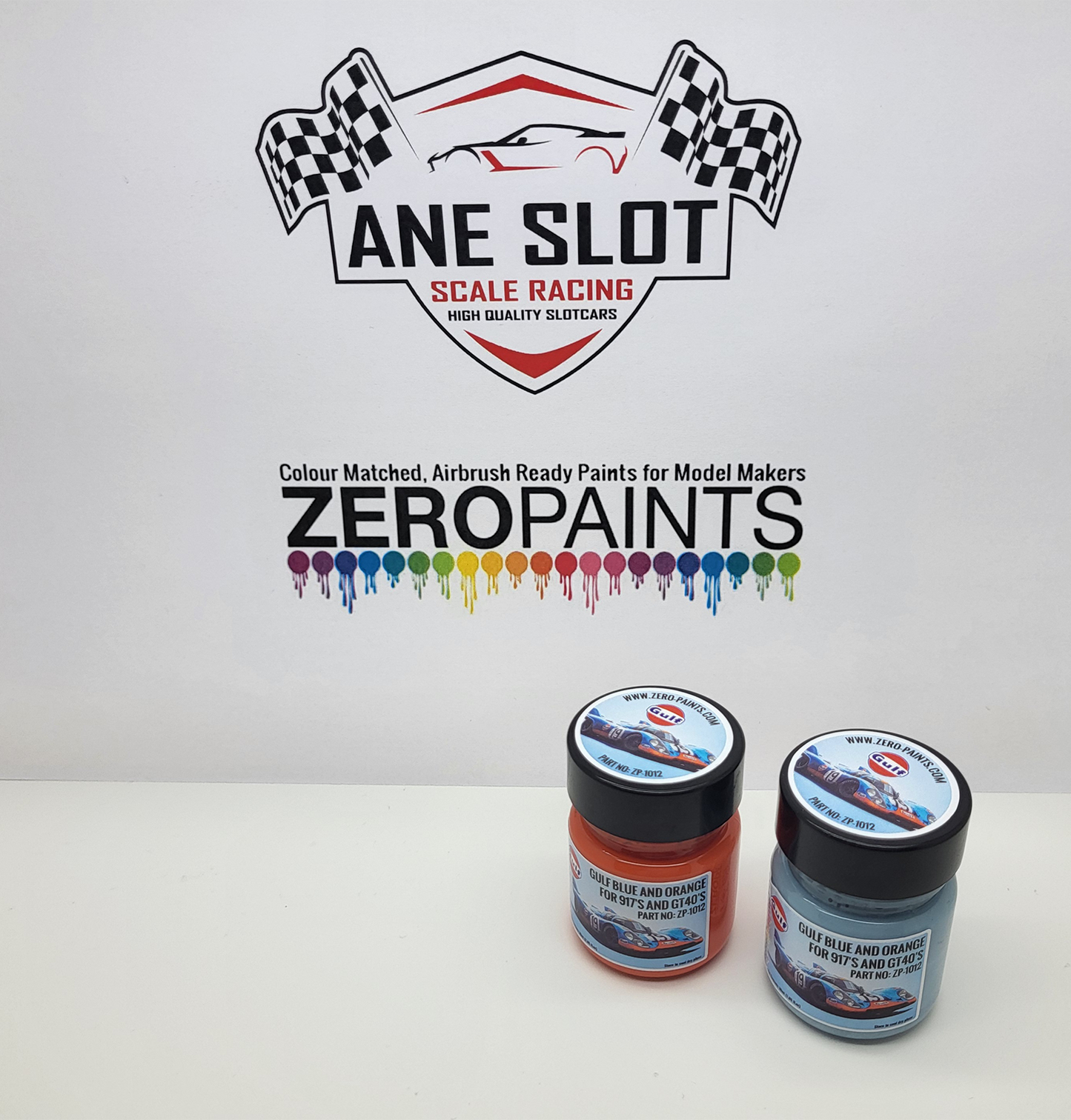 Zeropaints ZP-1012 - Gulf Blue and Orange