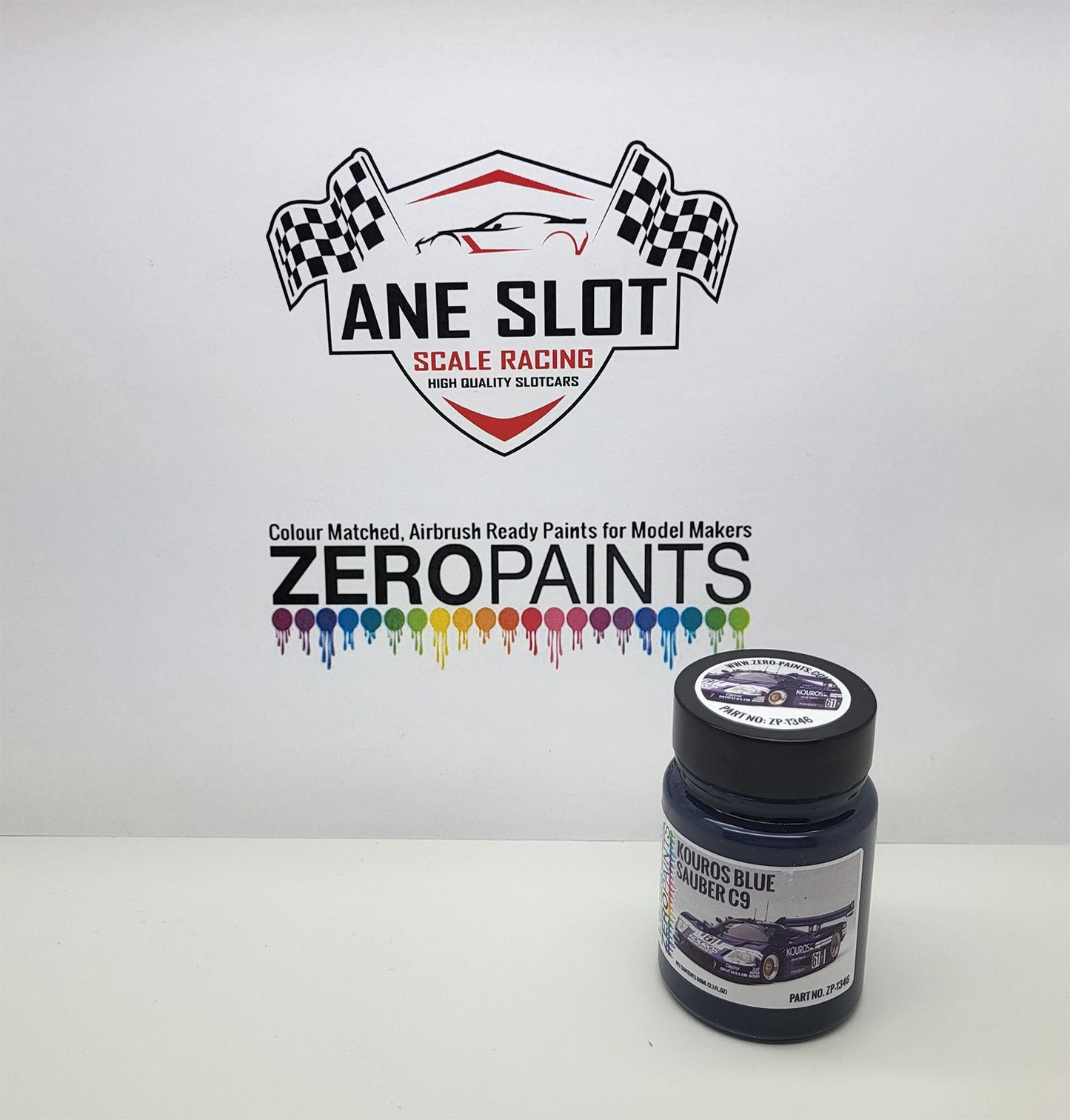Zeropaints ZP-1346 "Kouros - Sauber C9 Blue"