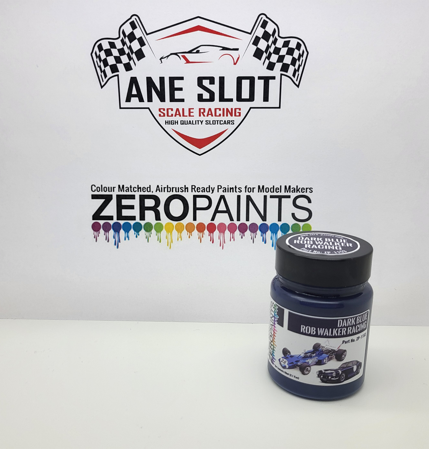 Zeropaints ZP-1153 "Rob Walker Racing Dark Blue"