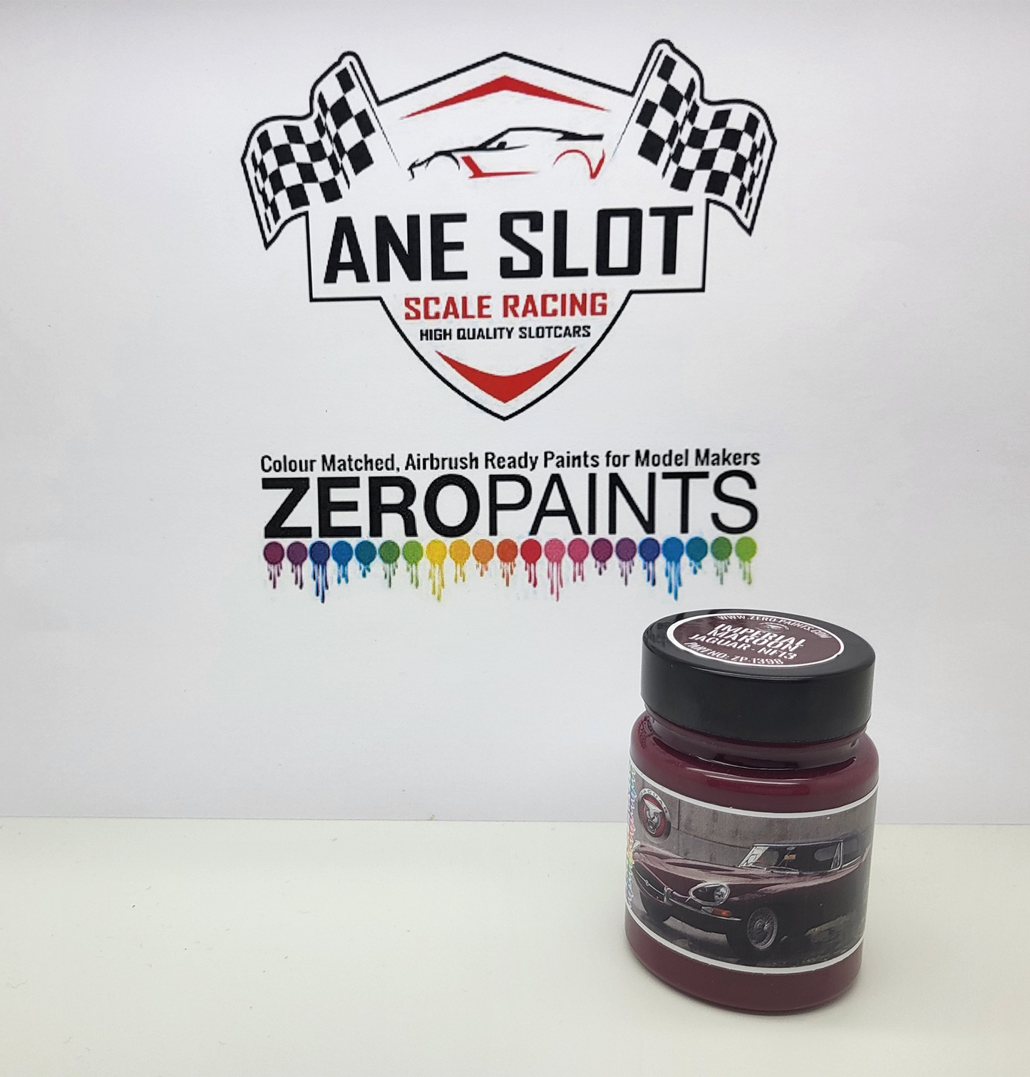 Zeropaints ZP-1398 "Jaguar E Type- Imperial Maroon"