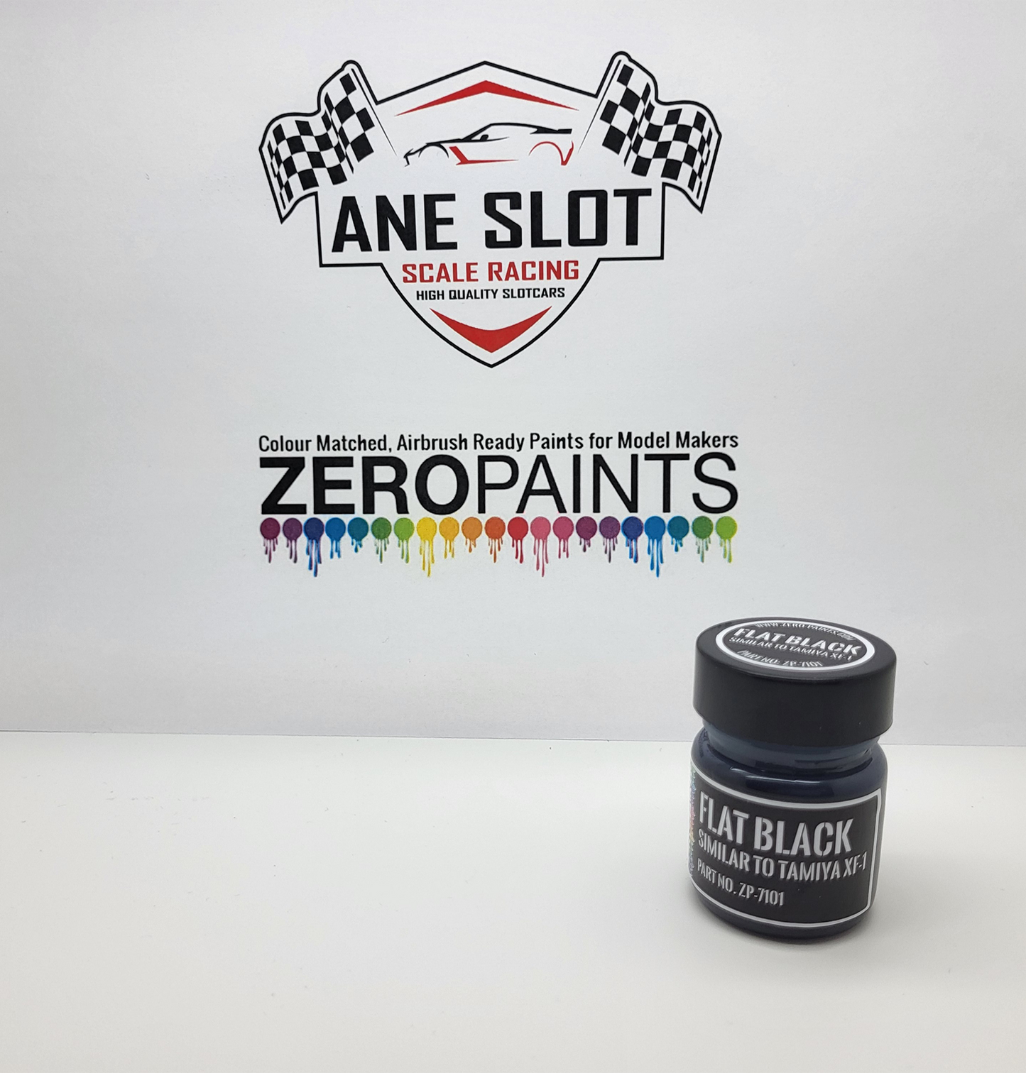 Zeropaints ZP-7101 "Flat Black"