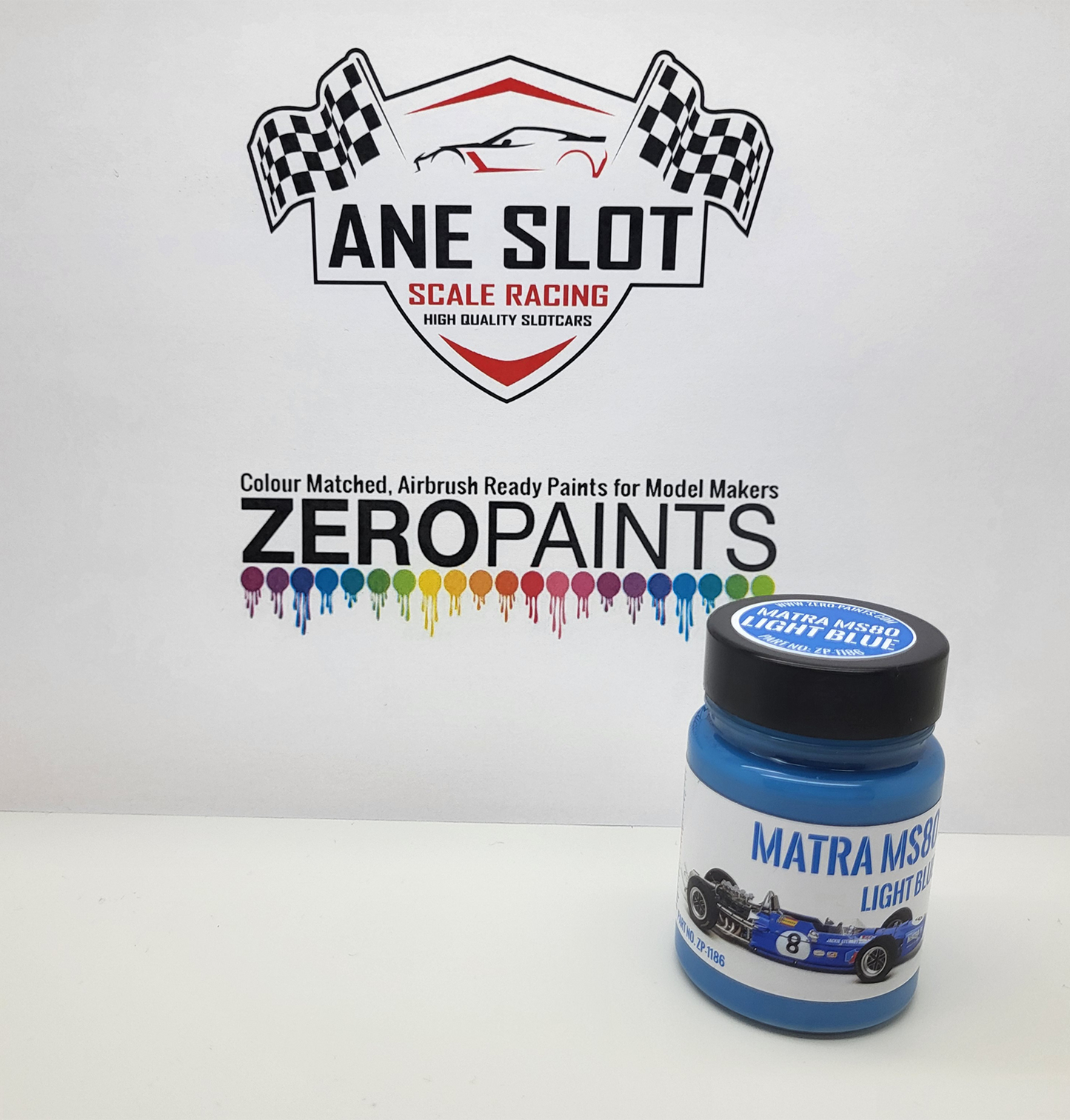 Zeropaints ZP-1186 "Matra MS80 Light Blue"