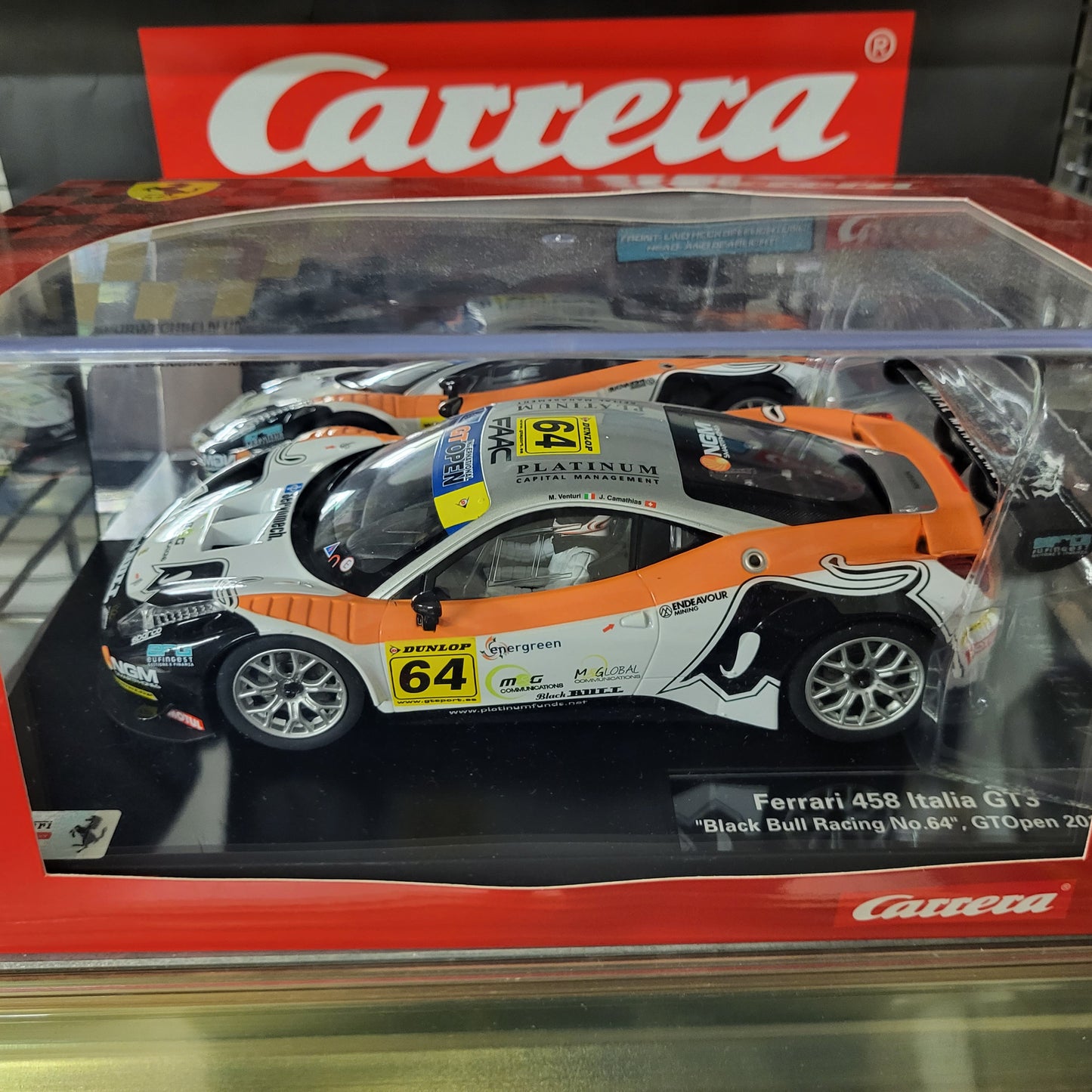 Carrera 1:24 - "Ferrari 458 Italia GT3 - Black Bull Racing No64"