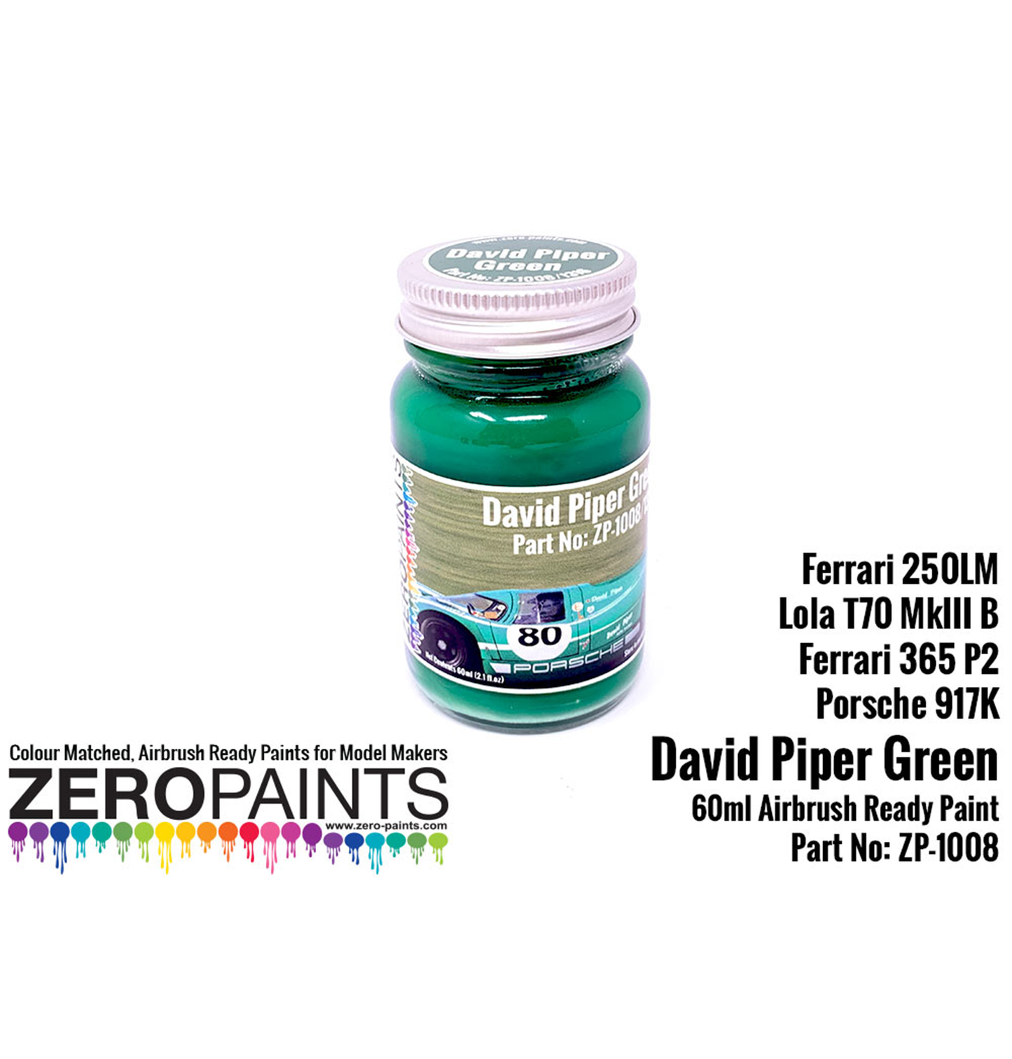 Zeropaints ZP-1008/1316 David Piper Green