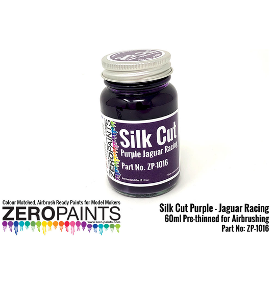 Zeropaints ZP-1016 " Silk Cut Purple Jaguar Racing"