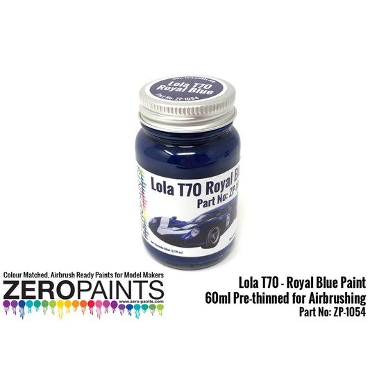 Zeropaints ZP-1054 "Lola T70 Royal Blue"