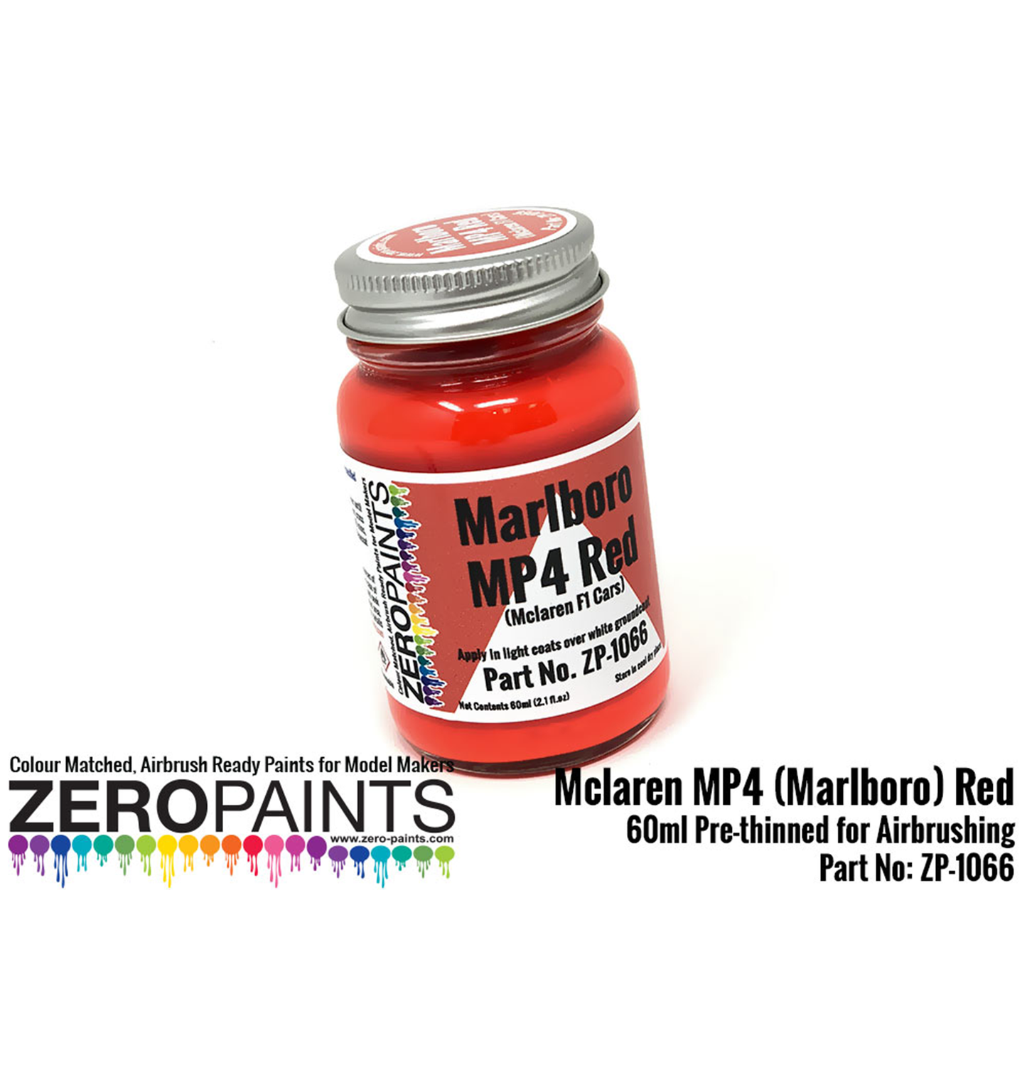 Zeropaints ZP-1066 "Marlboro MP4 Red"