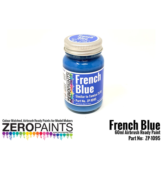 Zeropaints ZP-1095 "French Blue similar to Tamiya TS-10"