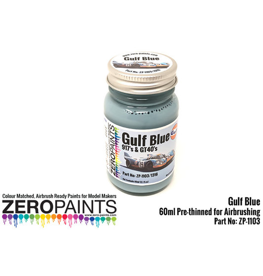 Zeropaints ZP-1103/1316 Gulf Blue