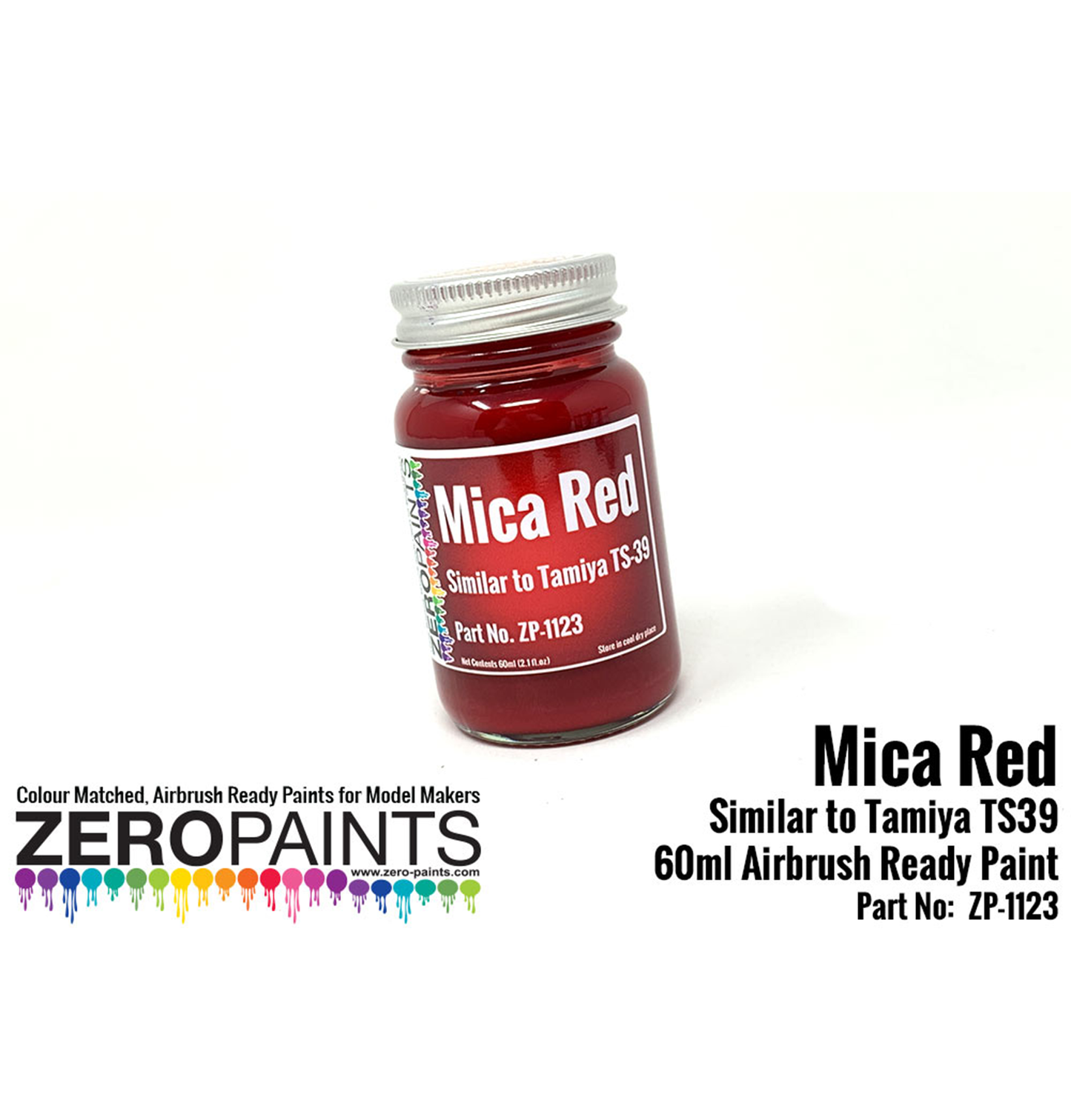 Zeropaints ZP-1123 "Mica Red similar to Tamiya TS-39"