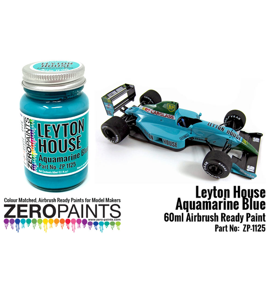 Zeropaints ZP-1125 " Leyton House Aquqmarine Blue"