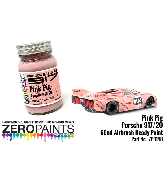 Zeropaints ZP-1148 Pink Paint     ( Porsche 917/20 "SAU" )