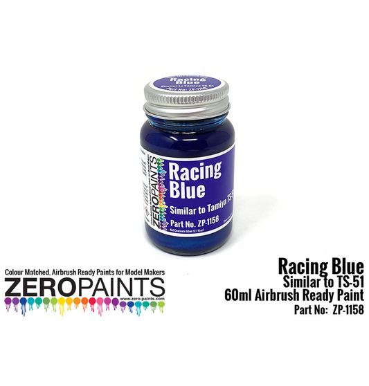 Zeropaints ZP-1158 "Racing Blue similar to Tamiya TS-51"