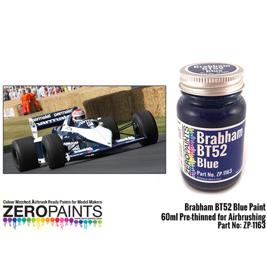 Zeropaints ZP-1163 "Brabham BT52 Blue"