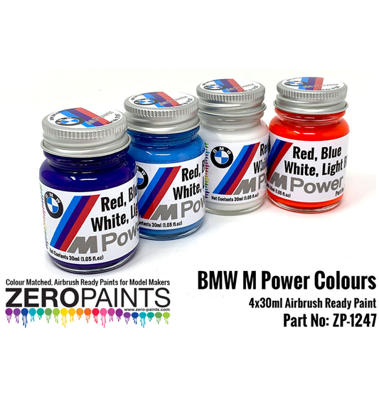 Zeropaints ZP-1247 "BMW M Power Color Set"