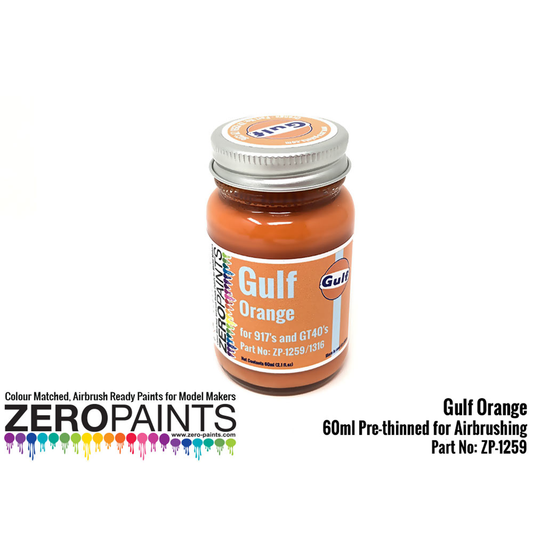 Zeropaints ZP-1259/1316 - "Gulf Orange"