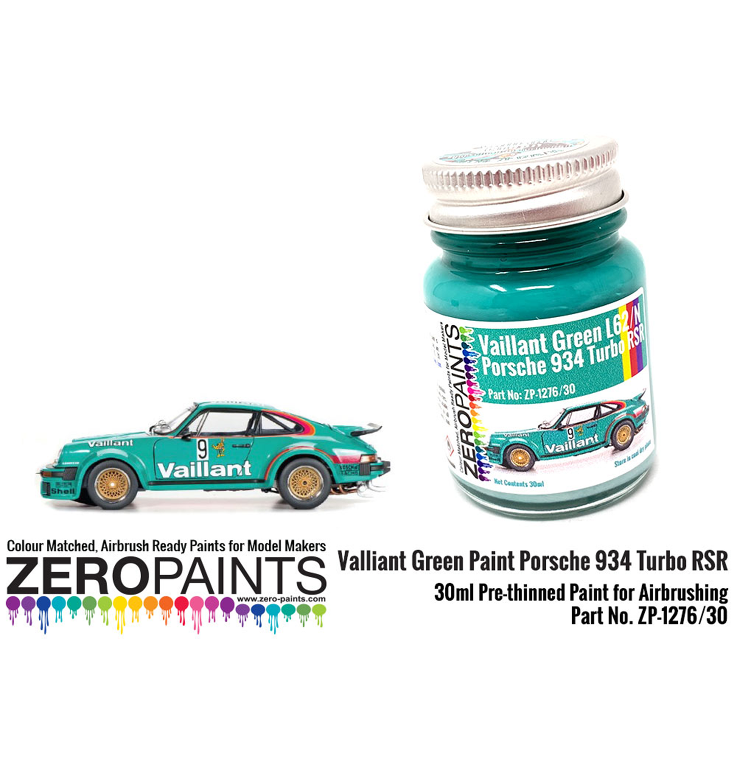 Zeropaints ZP-1276/30 "Vaillant Green"