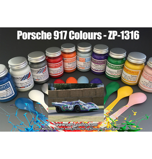 Zeropaints ZP-1316 "Purple Hippie-Psychedic Porsche 917"