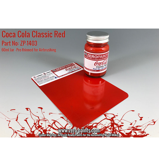 Zeropaints ZP-1403 "Coca Cola Classic Red"