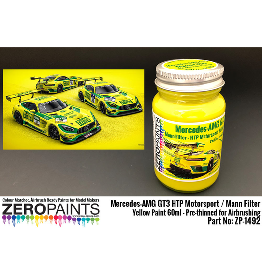 Zeropaints ZP-1492 "Mercedes AMG GT3 - Mann Filter"