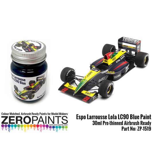 Zeropaints ZP-1519" ESPO Larrouse Lola LC90 Blue"
