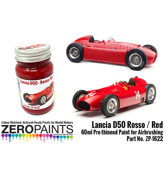 Zeropaints ZP-1622 "Lancia D50 Rosso/Red"