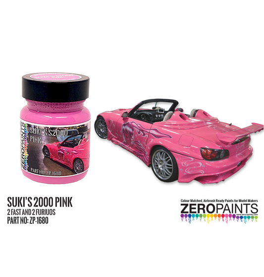 Zeropaints ZP-1680 "Suki´s Veil Side Honda S2000 Pink Paint"