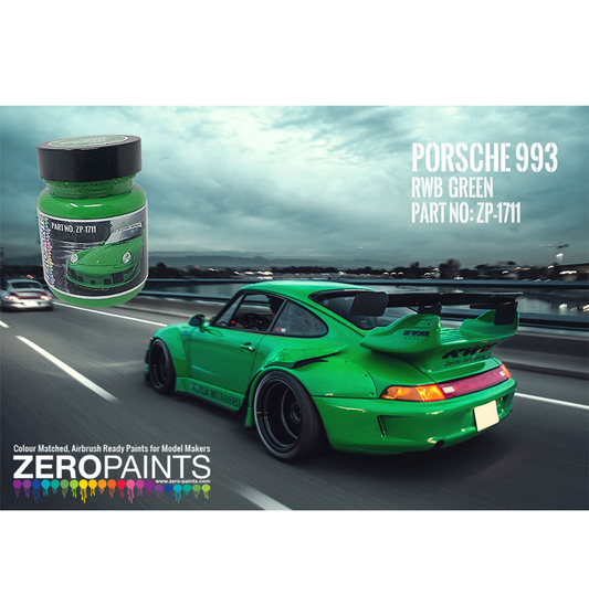 Zeropaints ZP-1711 "RBW Green -Porsche 993"