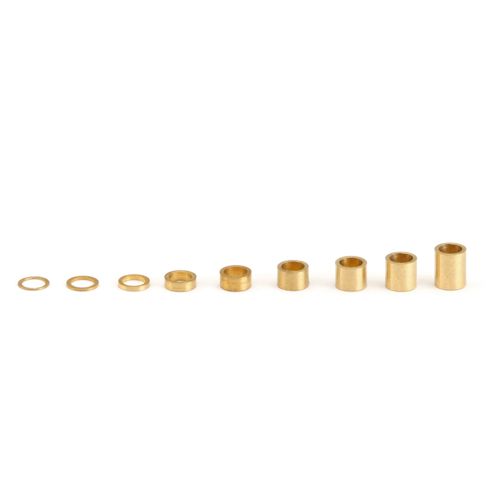 NSR - BRASS AXLE SPACERS - 3/32 1mm / 0.040"  (4813)