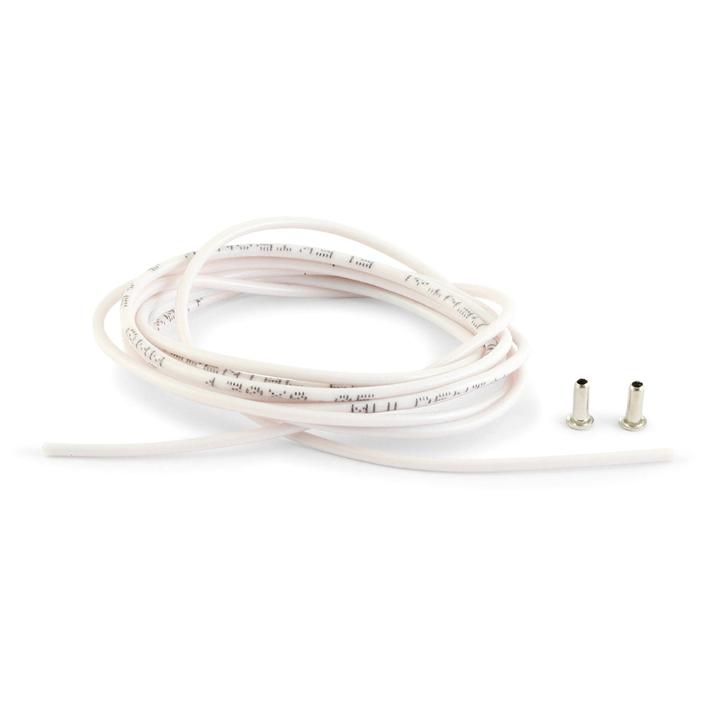 NSR - WHITE SILICONE MOTOR CABLE 100cm (4824)