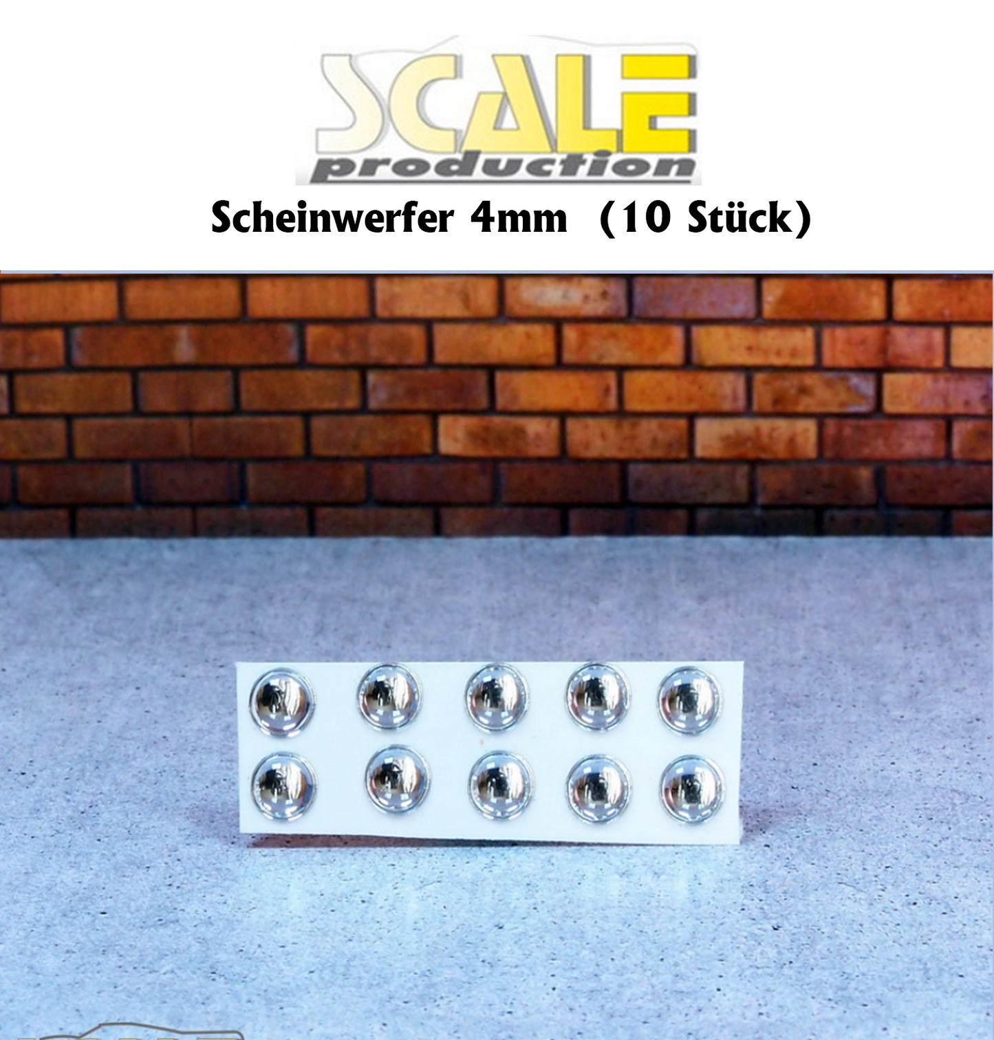 ScaleProduction " Headlight 4mm "