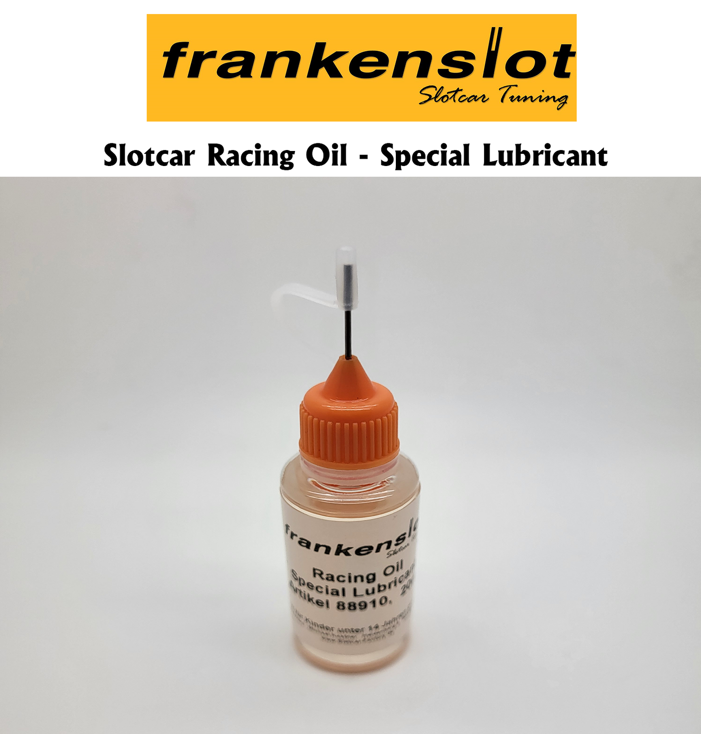 FRANKENSLOT - Slotcar Racing Oil - Rennöl f.Kugellager & Lagerbuchsen 20ml