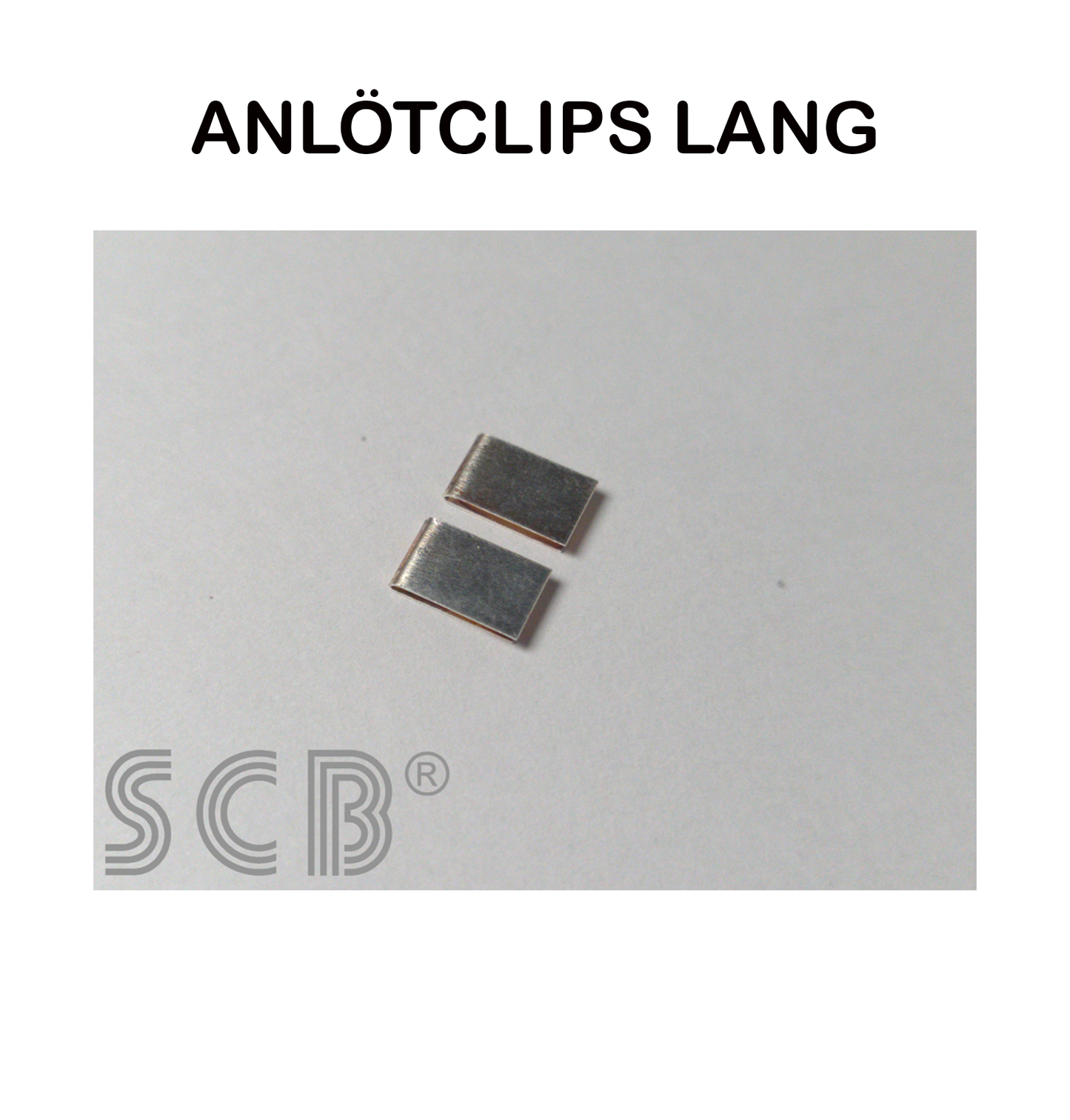 SCB - ANLÖTCLIPS "LANG"