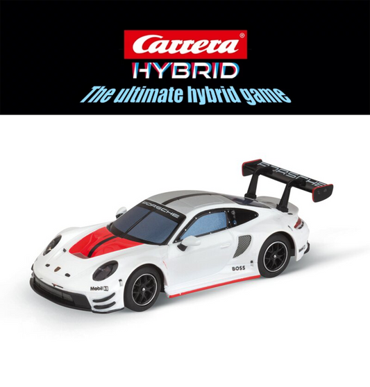 Carrera Hybrid Auto Porsche 911 GT3 R White Lightning 51006