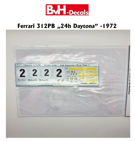 BvH - Ferrari 312 PB "24h Daytona" 1972