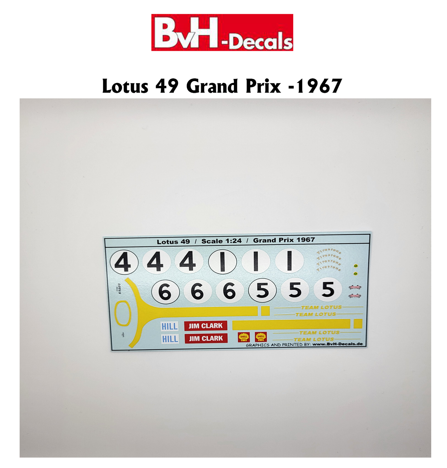 BvH - Lotus 49 "Grand Prix 1967" (1:24)