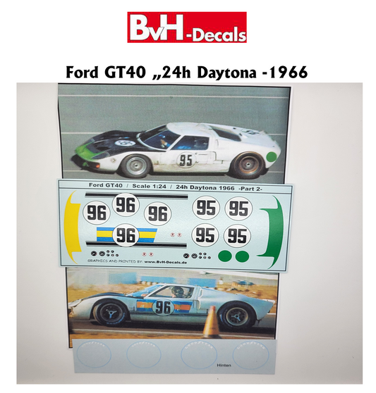 BvH - Ford GT40 "24h Daytona" 1964