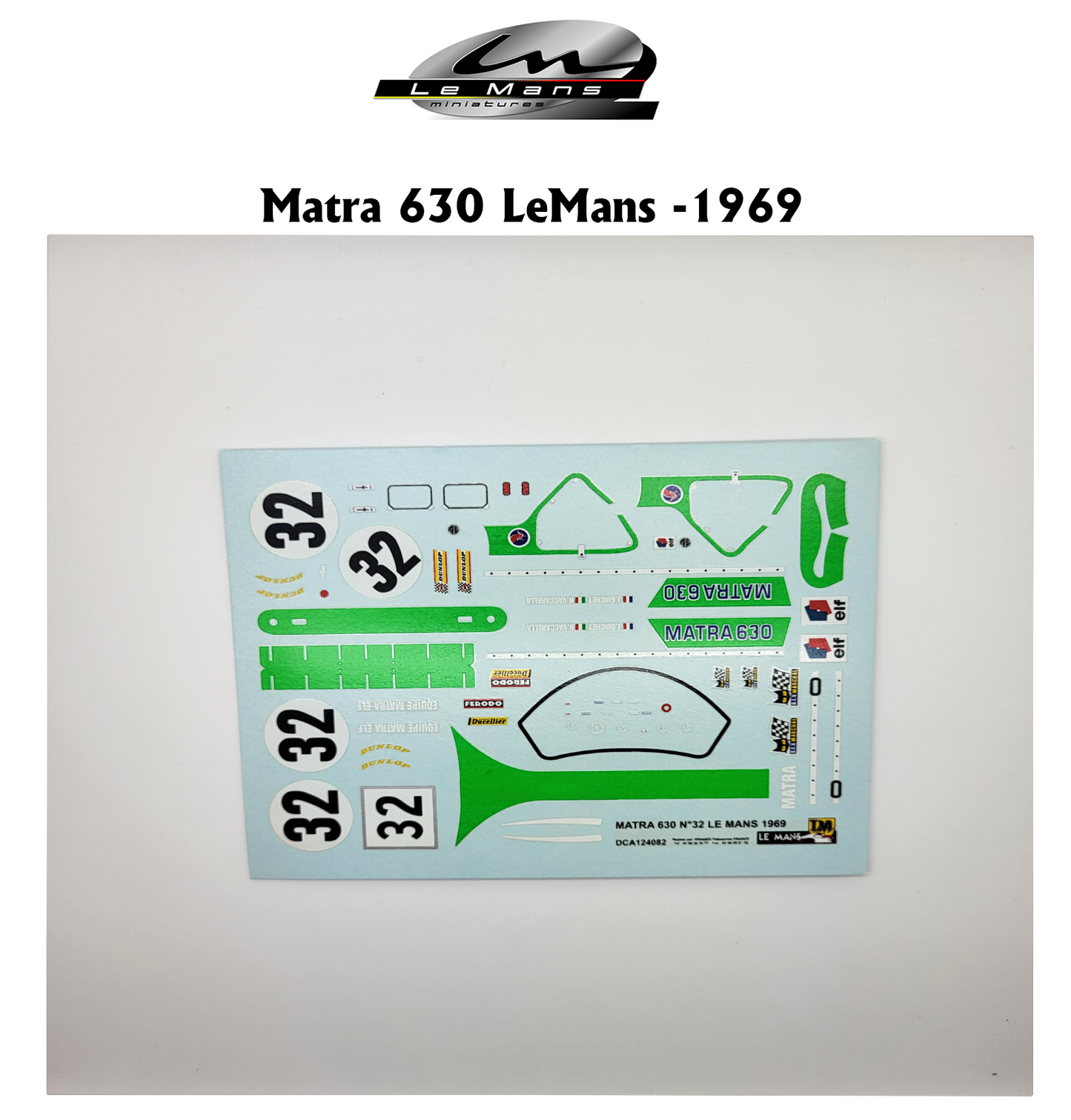 LeMans Miniatures - Matra 630 #32 LeMans 1969