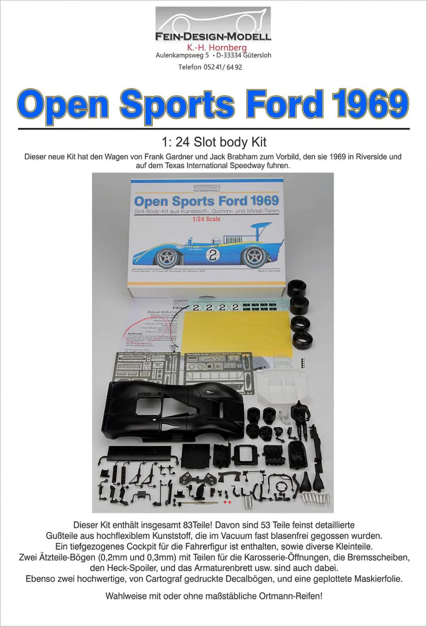Fein Design "Open Sports Ford 1969"