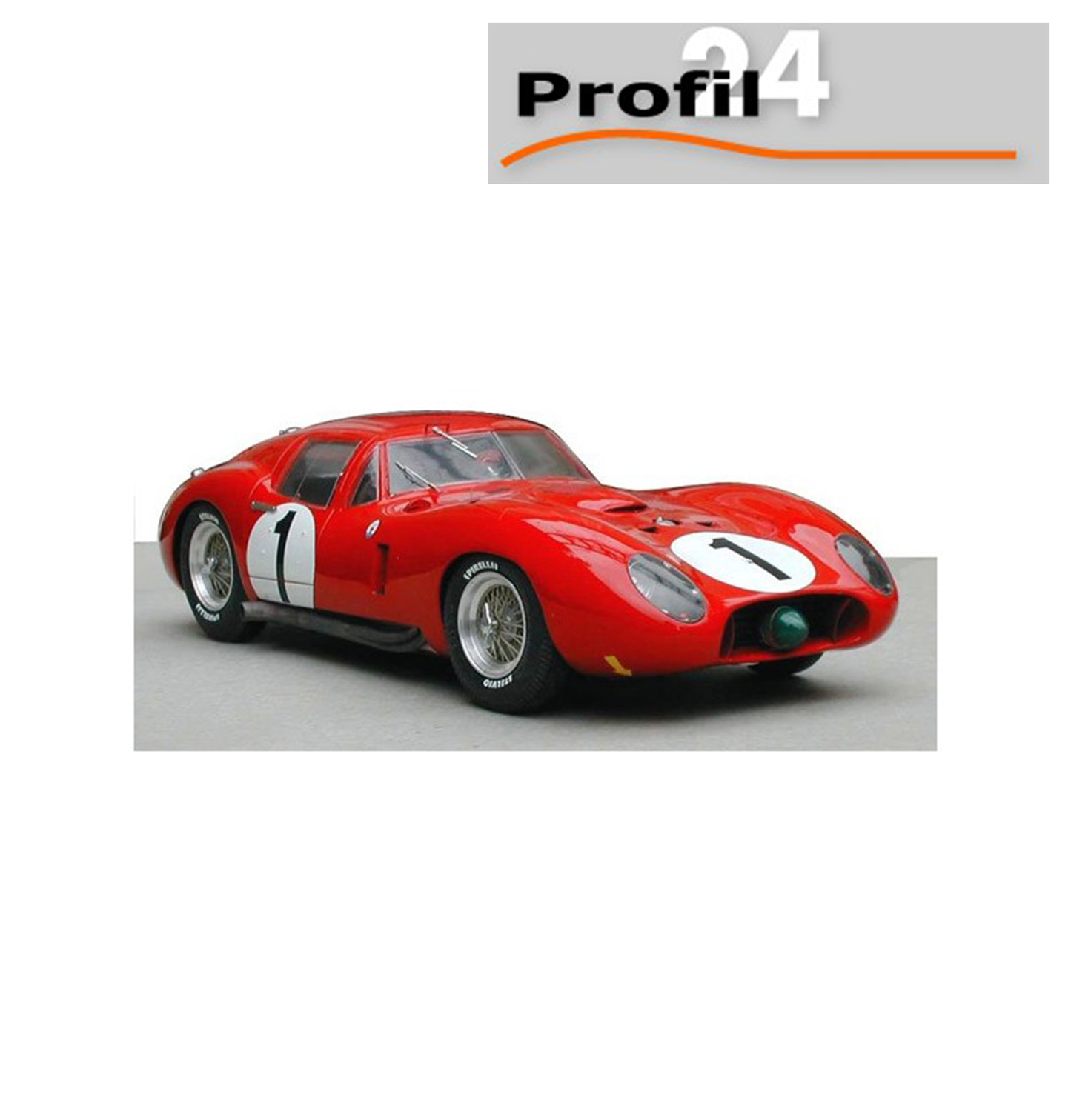 PROFIL24 "MASERATI 450 S Coupe Zagato - Le Mans 1957" 1:24