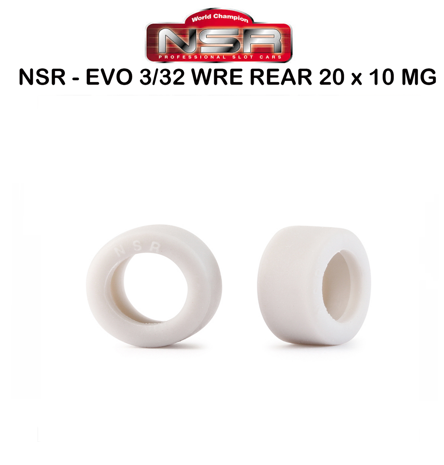 NSR - EVO 3/32 WRE REAR 20 x 10 MG (5259)