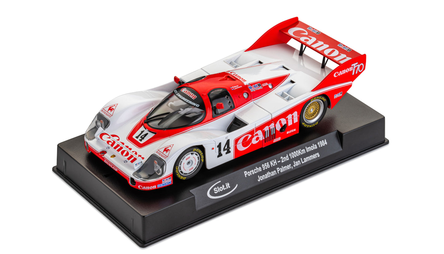 SLOT IT  - Porsche 956 Kurzheck "Imola 1984 No.14"