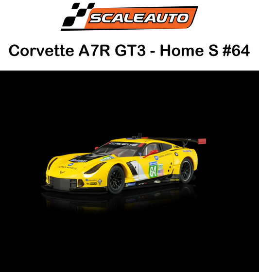 SCALEAUTO - Corvette A7R GT3 - Home Series #64 1:32