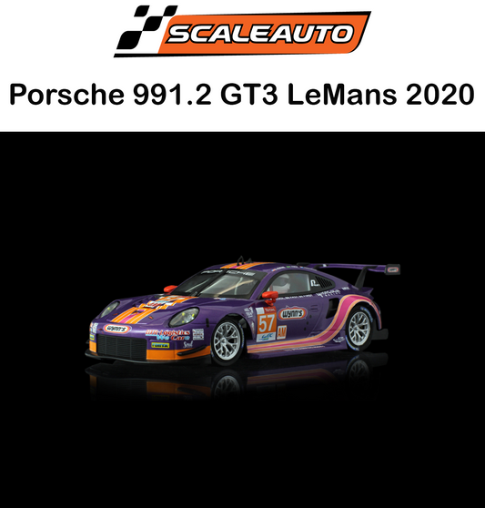 SCALEAUTO - Porsche 991.2 GT3 LeMans 2020 #57 1:32