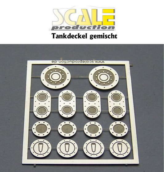 ScaleProduction " Tankdeckel gemischt "