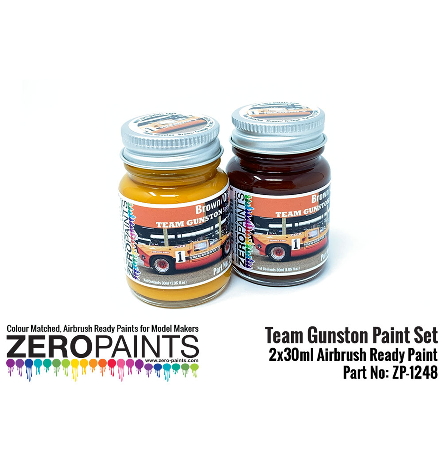 Zeropaints ZP-1012 - Gulf Blue and Orange