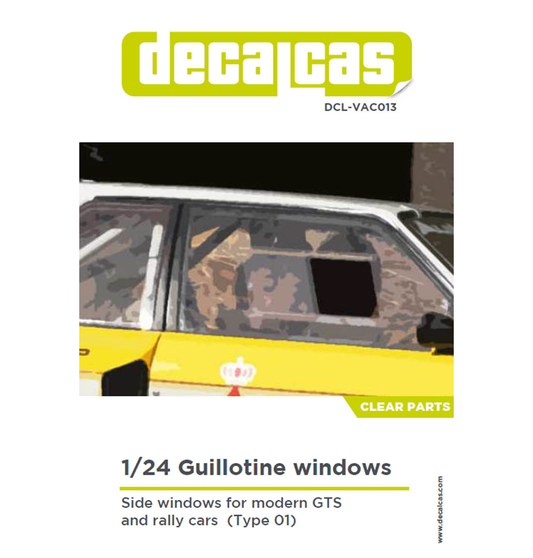 DECALCAS - Fenster "Moderne GTS und Rally Autos" #1