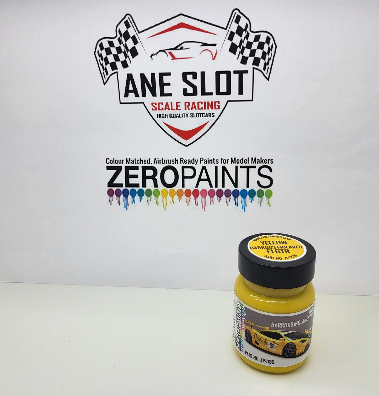Zeropaints ZP-1135 - "Mclaren F1 GTR Harrods Yellow"
