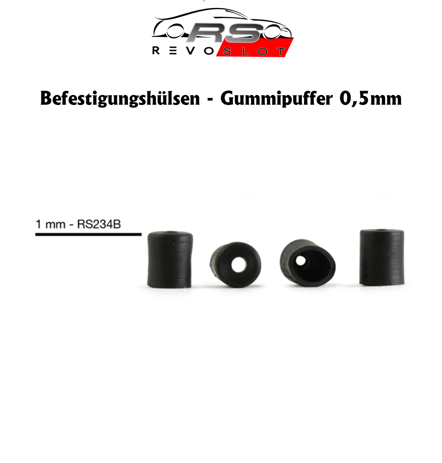 Revoslot Zubehör - Gummipuffer Karosseriemontage 1mm